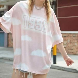 1998 Oversized Pink Cloud Shirt
